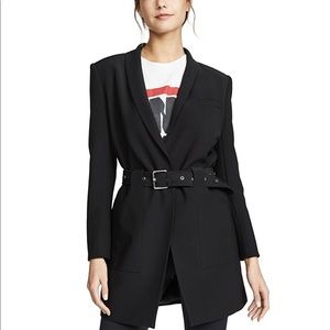 Anine Bing Charlotte Belted Blazer